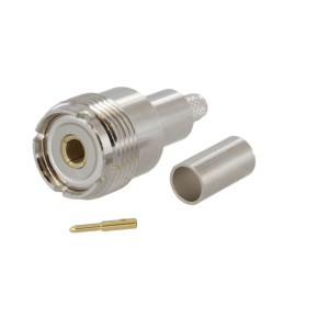 UHF Female (SO-239) Crimp Connector For RG-58 Coax