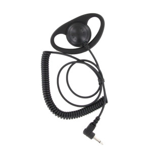 XLT DR110-35 D-ring Listen Only Earpiece 