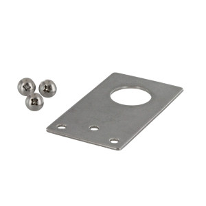 Tram Flat 3/4" Hole Stainless Steel Bracket