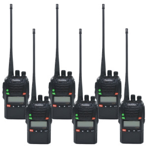 Wouxun KG-826B Dual Band UHF/VHF Business Two Way Radio Six Pack