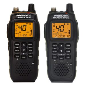 President JERRY FCC and RANDY II CB Radio Comparison