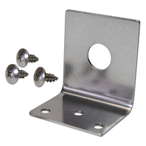 Tram 1/2" Hole Stainless Steel L Bracket