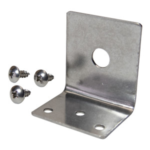 Tram 1257 3/8” Hole Stainless Steel L Bracket