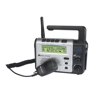 Midland XT511 Base Camp Two Way / Emergency Crank Radio